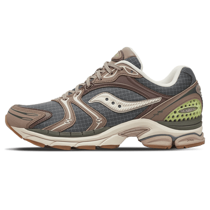 Saucony ProGrid Triumph 4 'Carbon Taupe' — UK 1 — Front View