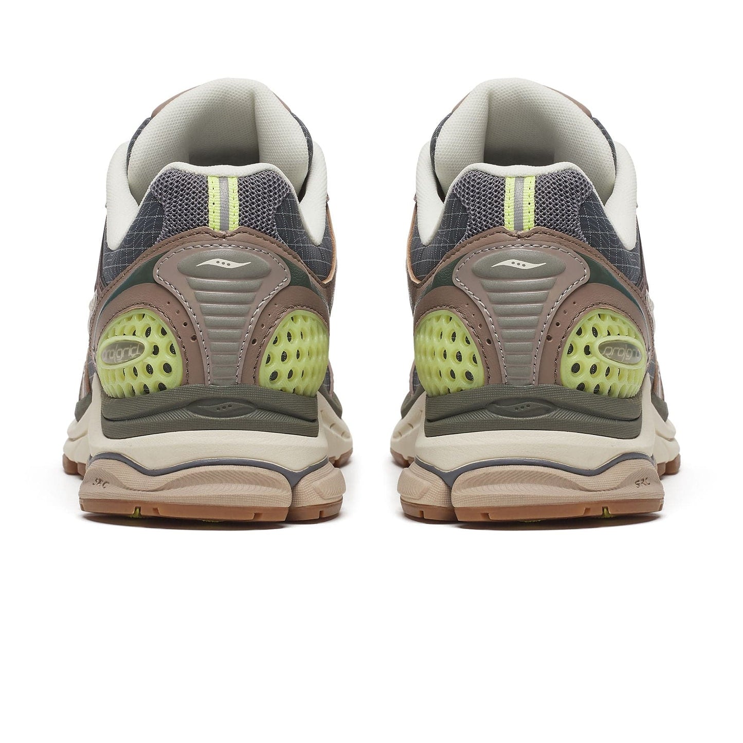 Saucony ProGrid Triumph 4 'Carbon Taupe' — UK 1 — Top View