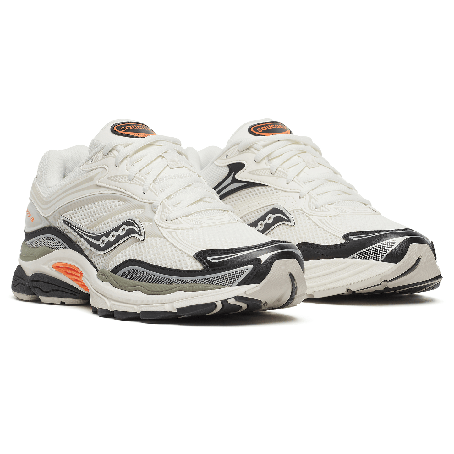 Saucony Progrid Omni 9 TMY 'White Turmeric' — UK 1 — Back View