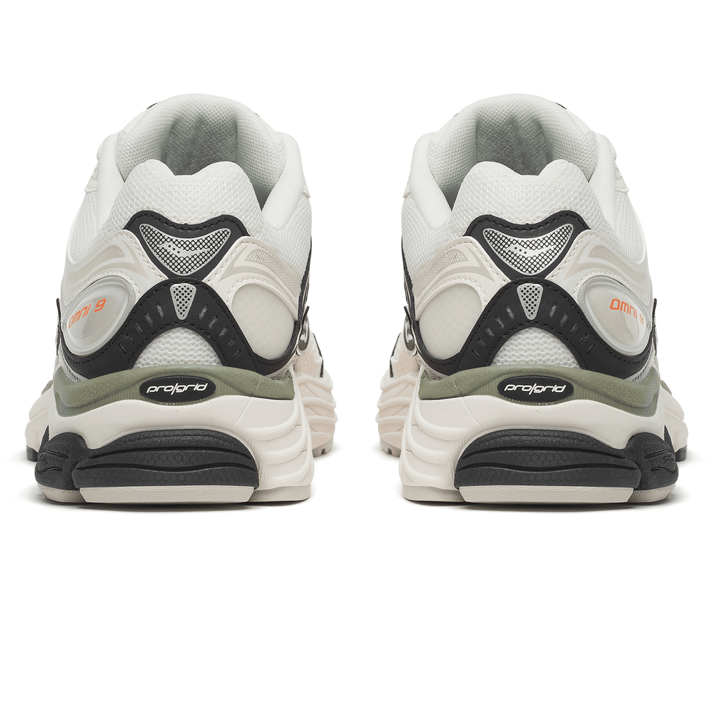 Saucony Progrid Omni 9 TMY 'White Turmeric' — UK 1 — Top View