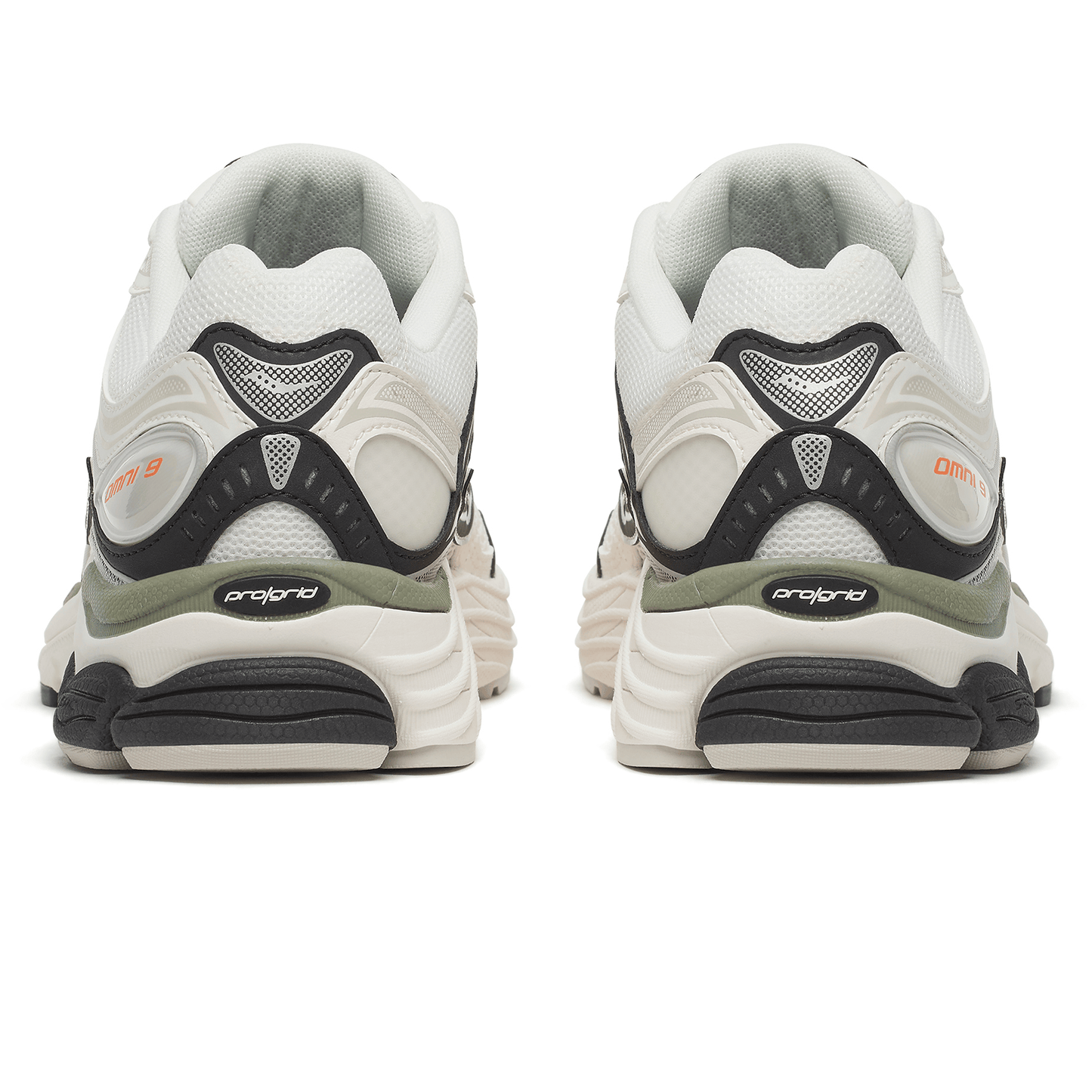 Saucony Progrid Omni 9 TMY 'White Turmeric' — UK 1 — Top View