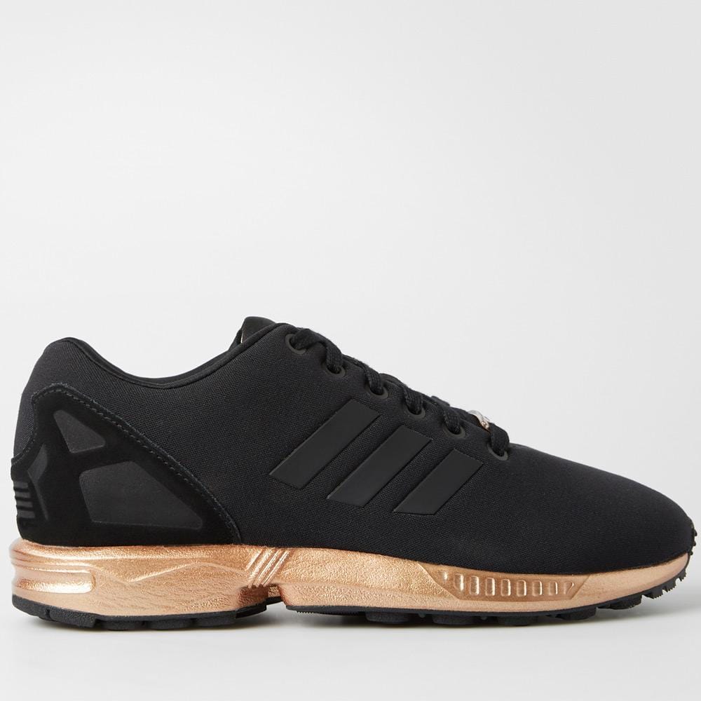 Adidas ZX Flux Womens - Copper Metallic — UK 3.5 | EU 36 | US 4 — Side View