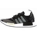 ADIDAS NMD R1 - Core Black Chalk White — UK 3.5 | EU 36 | US 4 — Front View