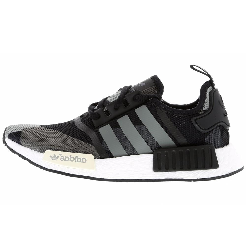 ADIDAS NMD R1 - Core Black Chalk White — UK 3.5 | EU 36 | US 4 — Front View