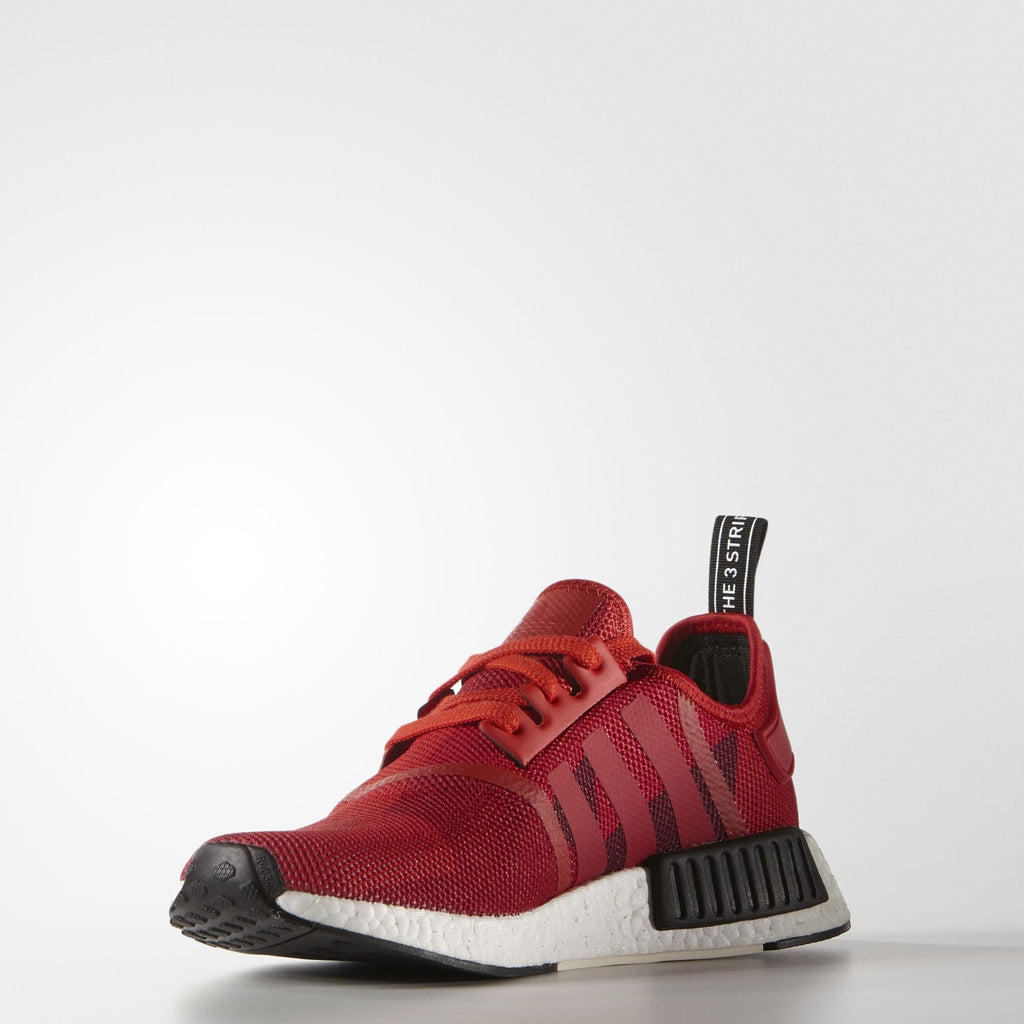 adidas NMD Runner - Lush Red-Core Black — UK 3.5 | EU 36 | US 4 — Detail View