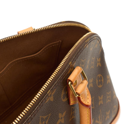 Louis Vuitton Top Handle Alma MM in Monogram, Canvas — Alternate View 14