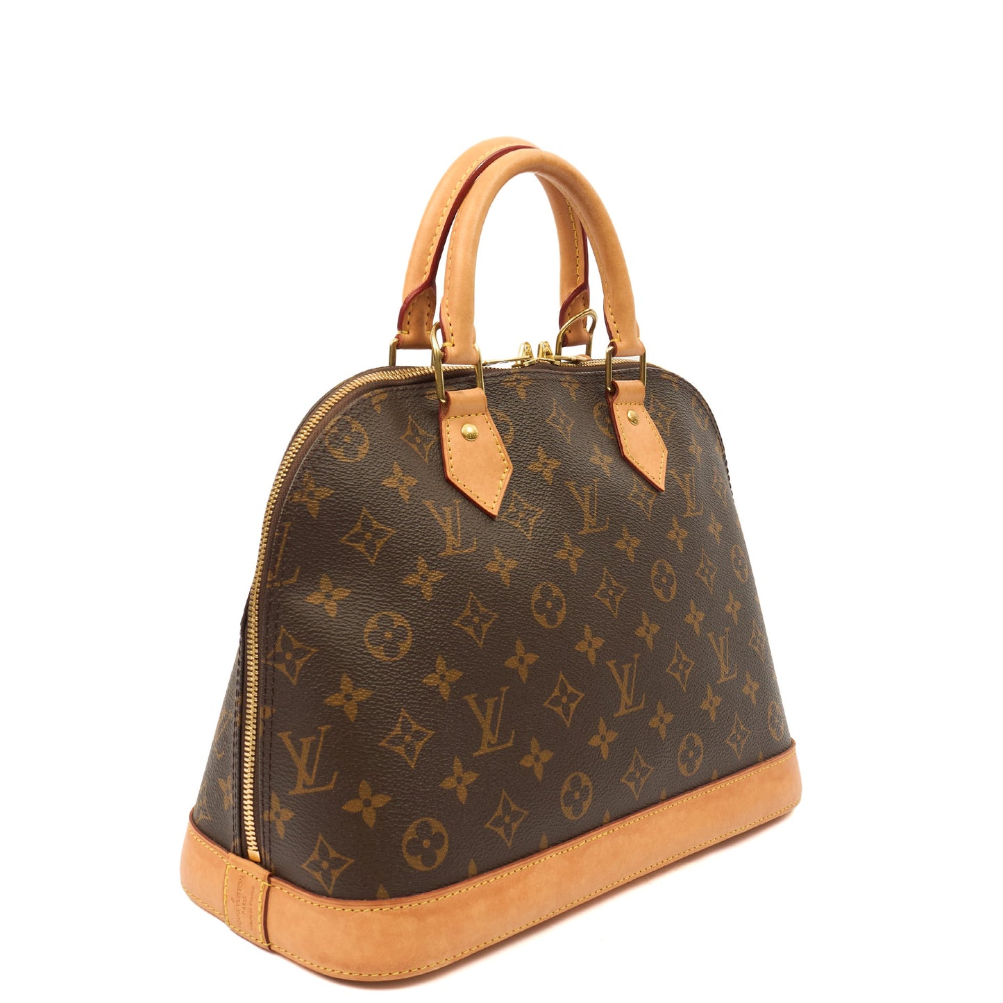 Louis Vuitton Top Handle Alma MM in Monogram, Canvas — Alternate View 10