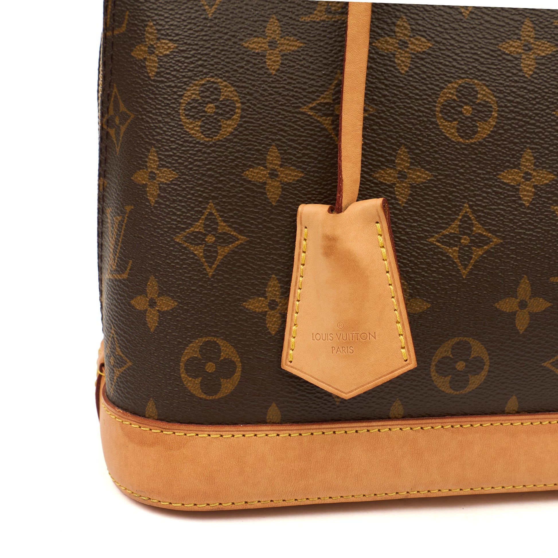 Louis Vuitton Top Handle Alma MM in Monogram, Canvas — Alternate View 20