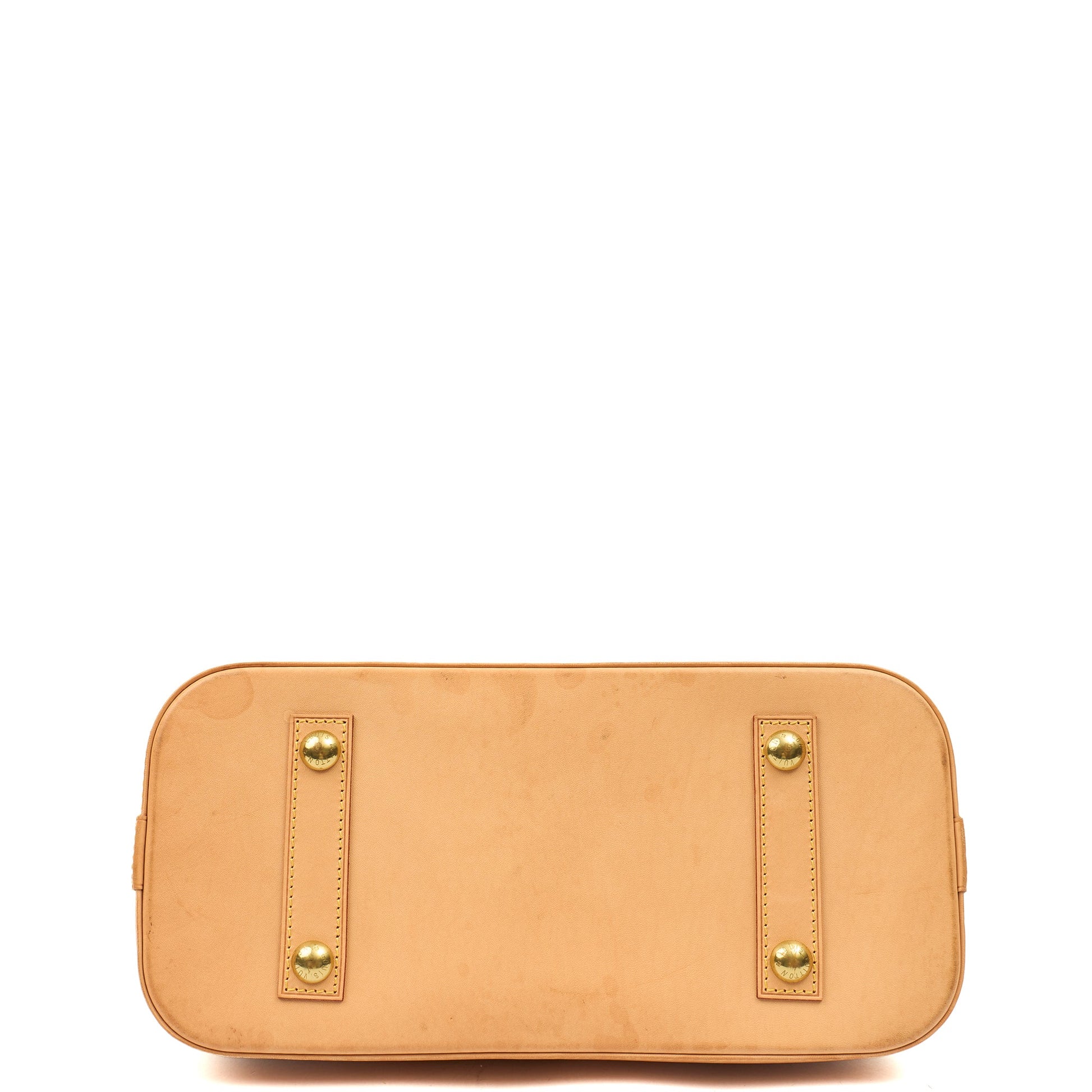 Louis Vuitton Top Handle Alma MM in Monogram, Canvas — Detail View