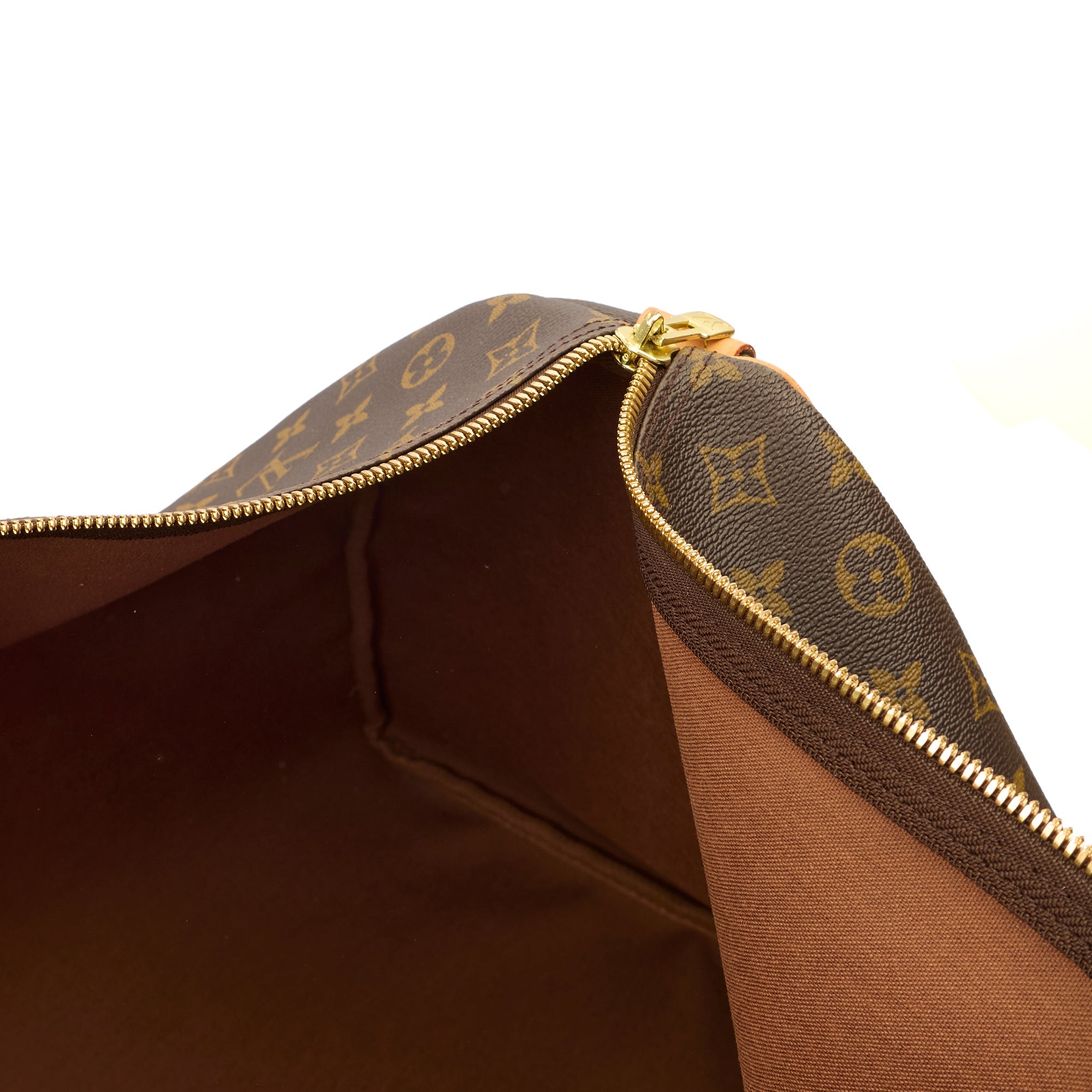 Louis Vuitton Soft Sided Keepall 55 in Monogram, Canvas — Alternate View 14