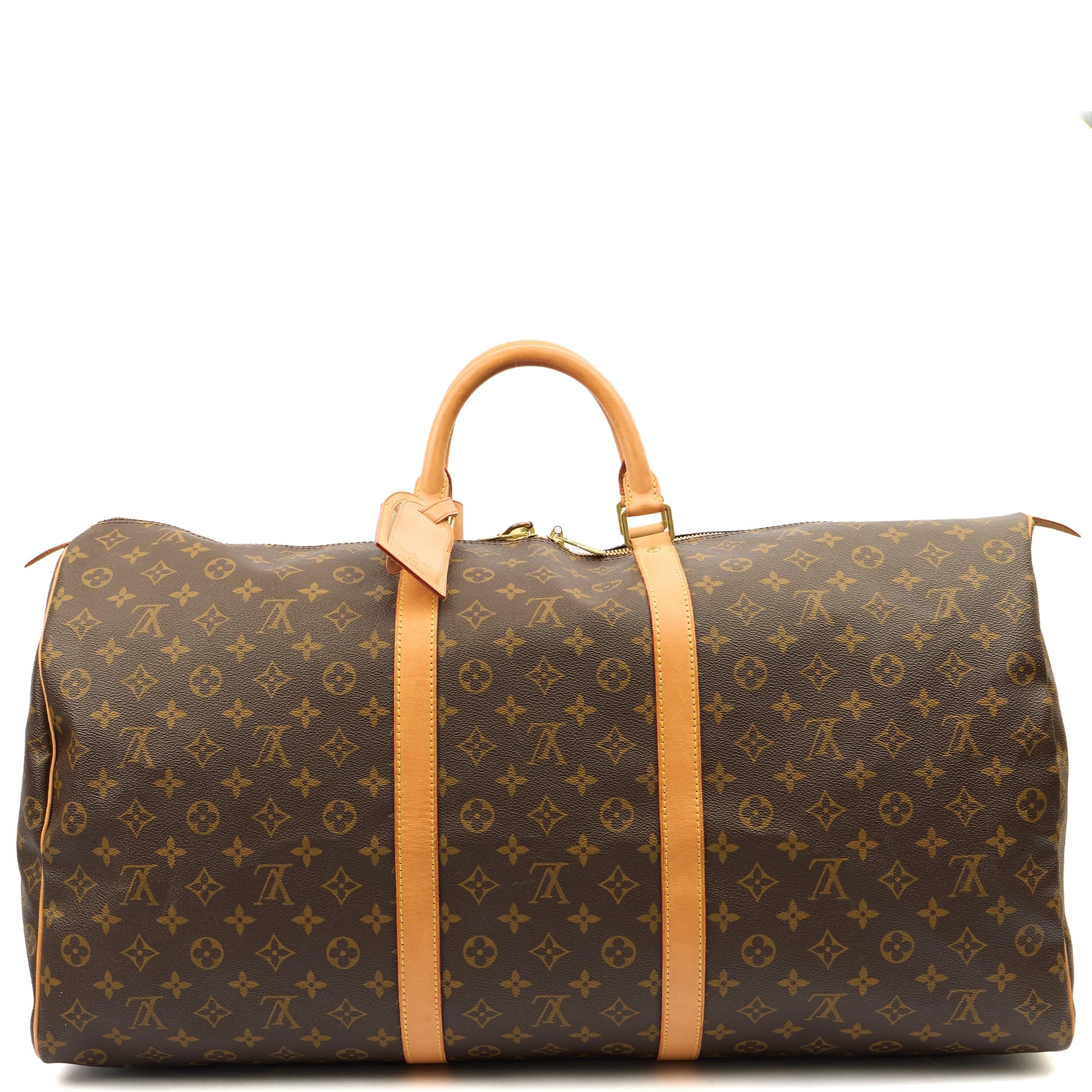 Louis Vuitton Soft Sided Keepall 55 in Monogram, Canvas — Alternate View 8