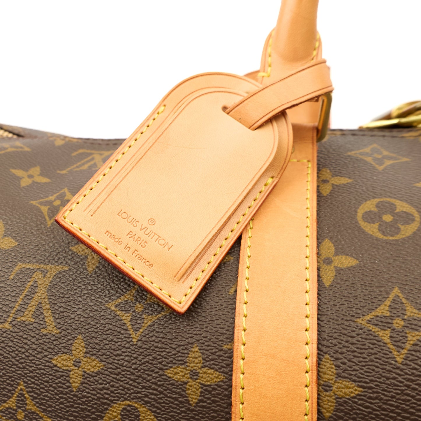 Louis Vuitton Soft Sided Keepall 55 in Monogram, Canvas — Lifestyle View