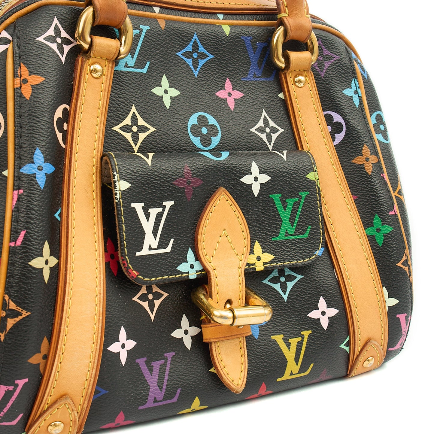 Louis Vuitton Tote Priscilla in Multicolor Monogram, Canvas — Alternate View 13