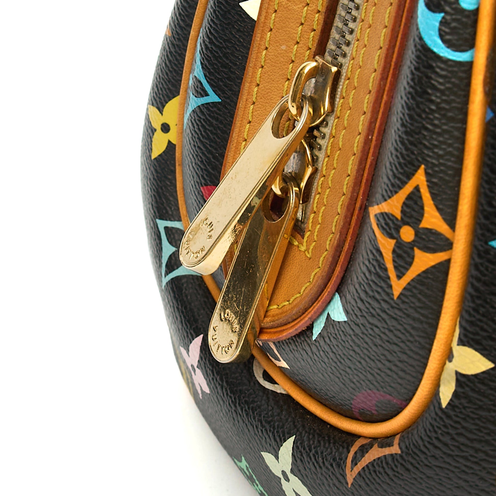 Louis Vuitton Tote Priscilla in Multicolor Monogram, Canvas — Detail View
