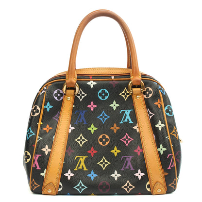 Louis Vuitton Tote Priscilla in Multicolor Monogram, Canvas — Back View