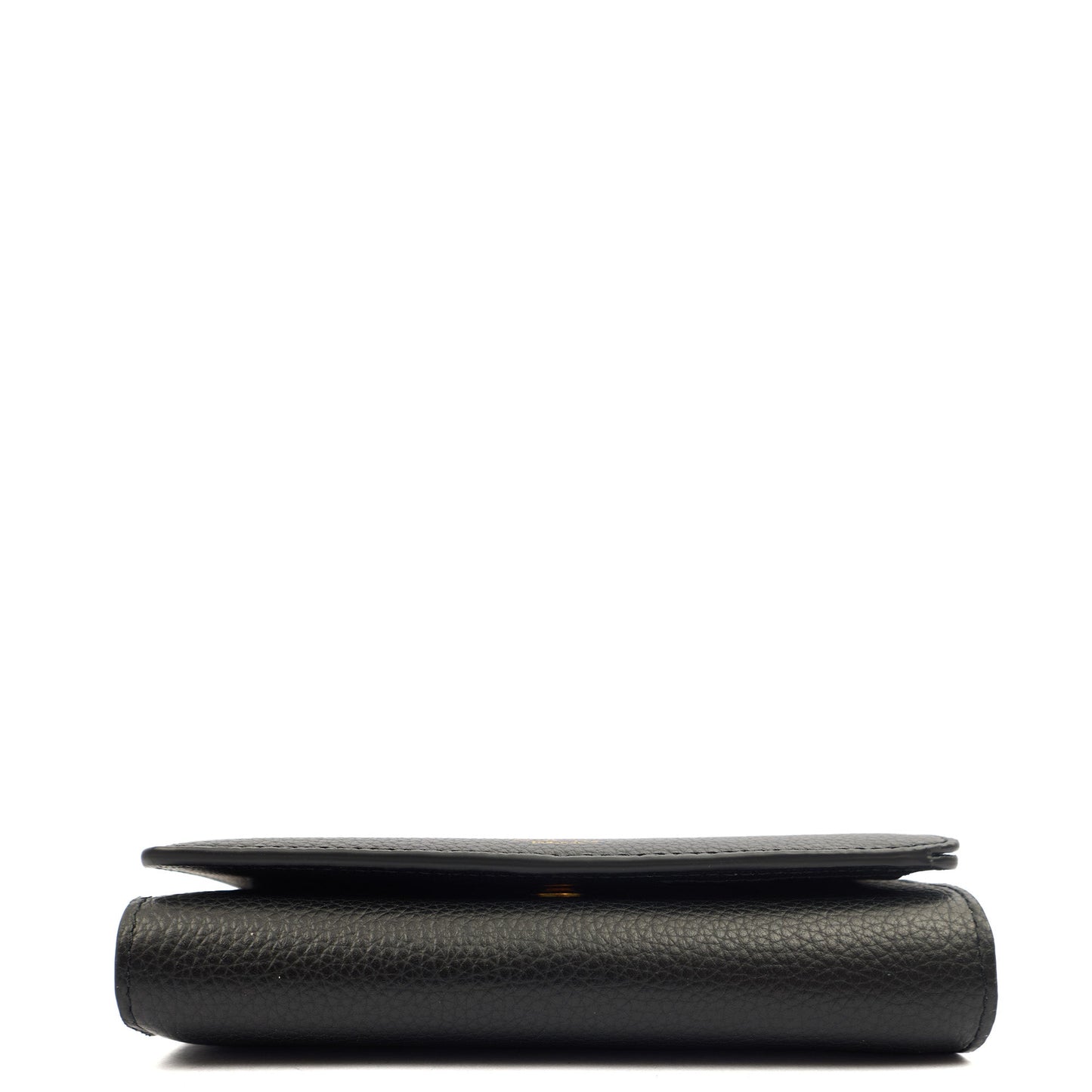 Mulberry Wallet Wallet in Black, Leather — Top View