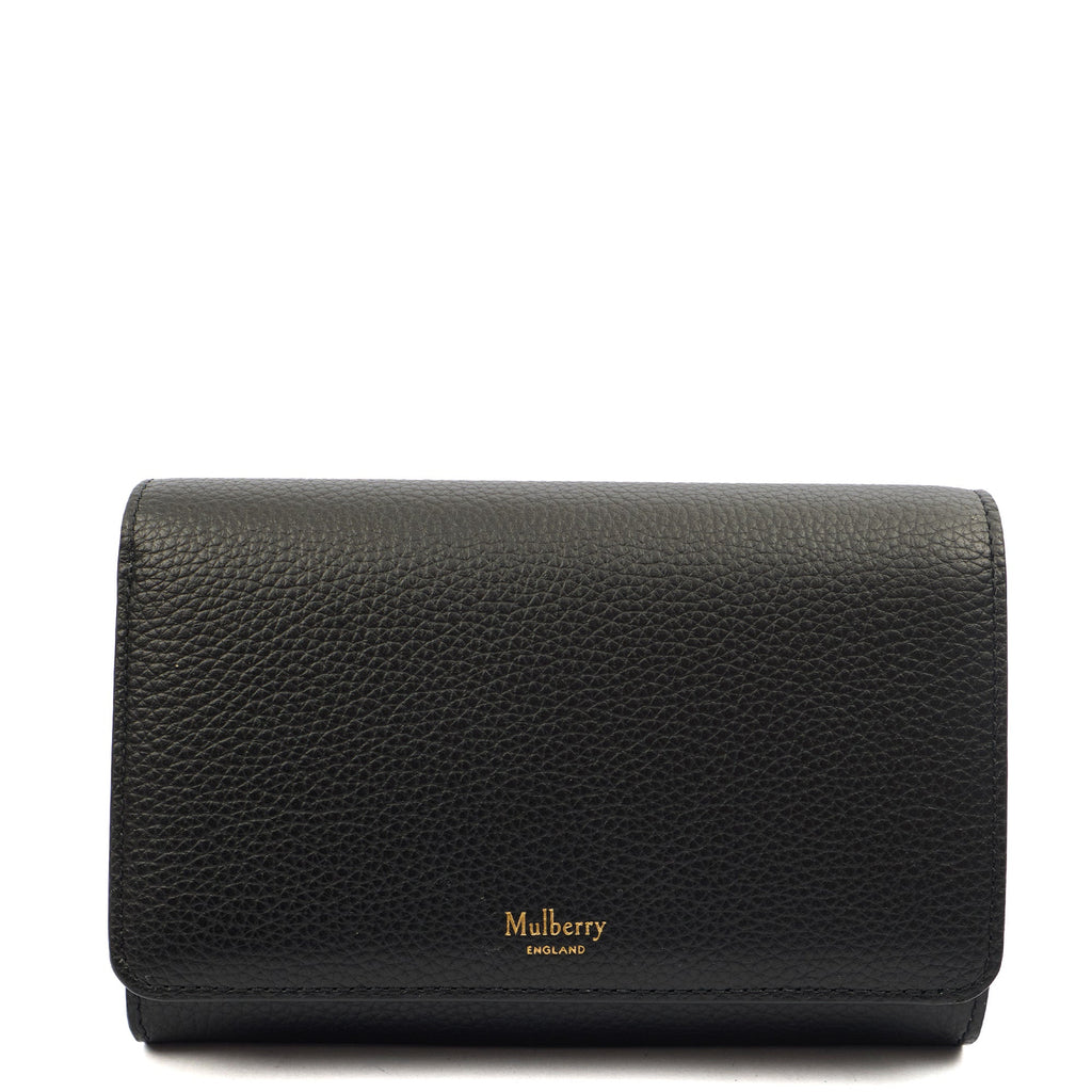 Mulberry Wallet Wallet in Black, Leather — Alternate View 8