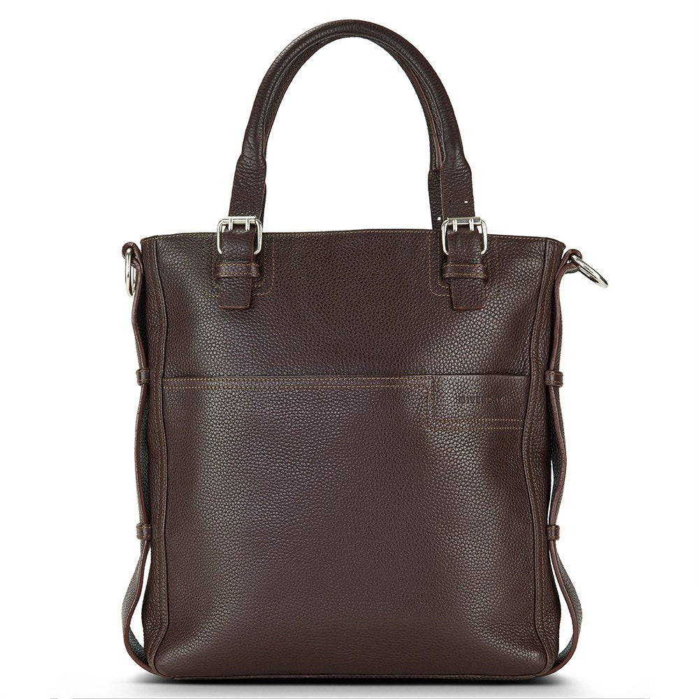Givenchy Tote Top Handle in Cappuccino Beige, Box Calfskin — Front View