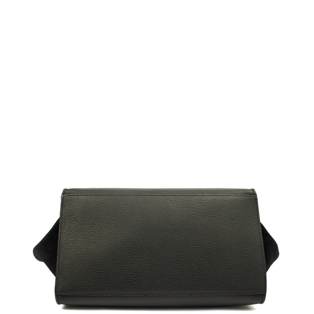 Celine Tote Trapeze - Small in Black, Box Calfskin — Alternate View 10