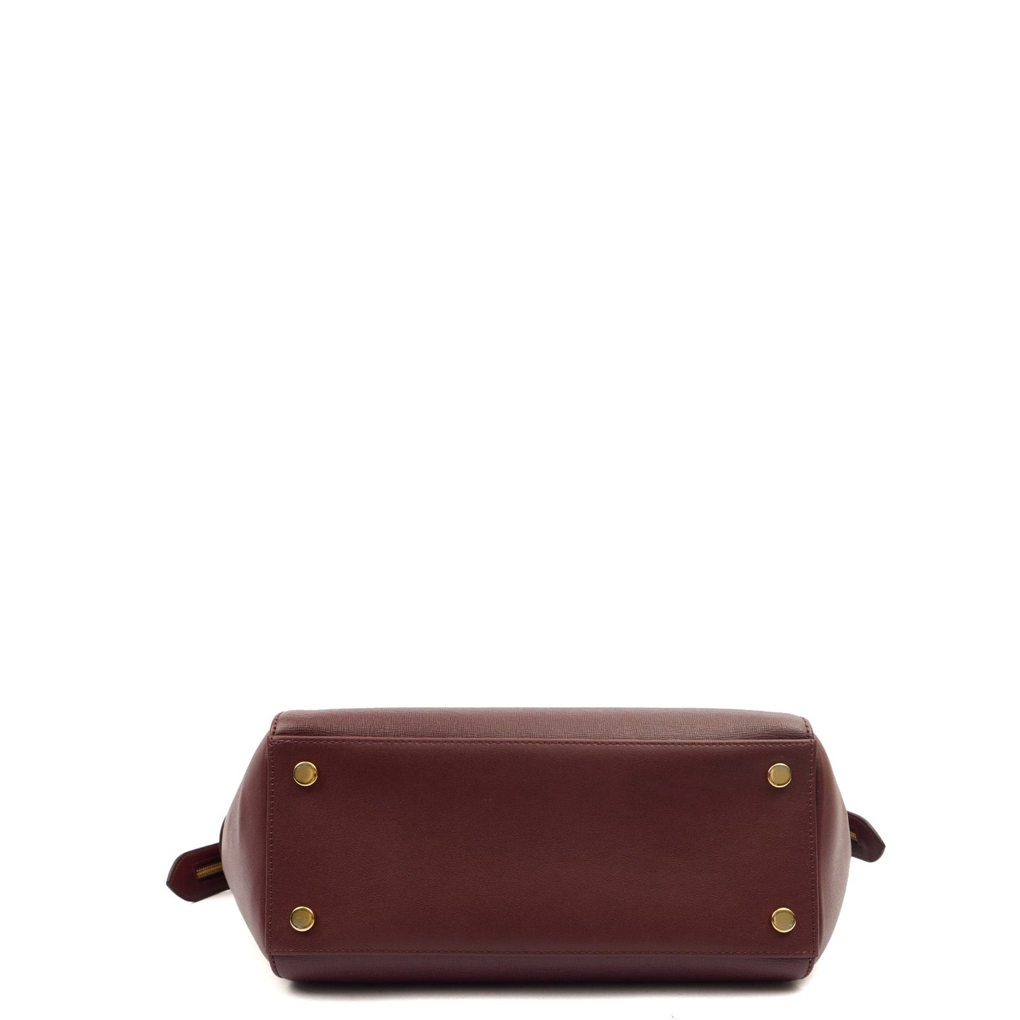 Aspinal of London Tote London Tote- Large in Red, Leather — Top View