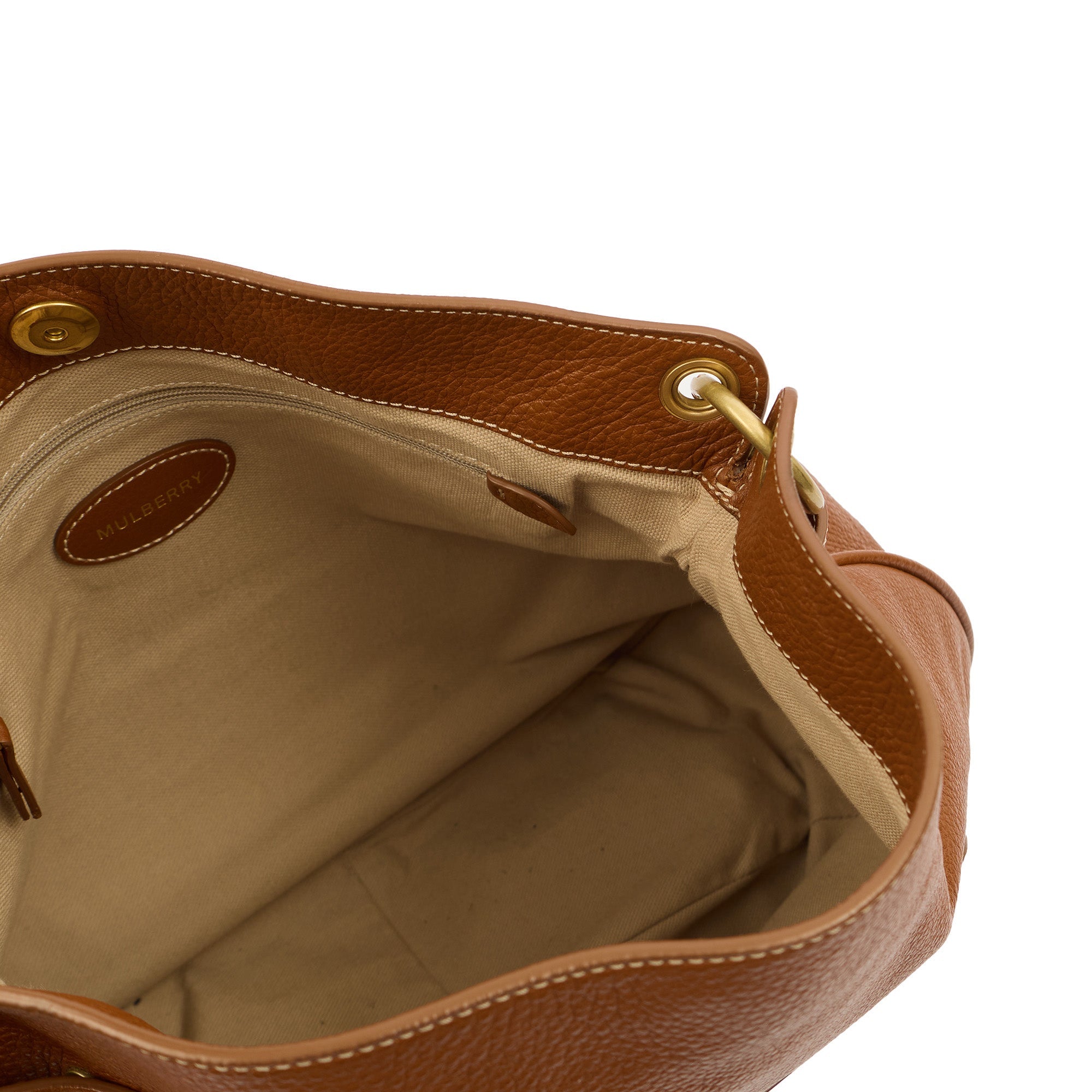 Mulberry Tote Somerset Tote in English Oak, Calfskin Leather — Alternate View 14