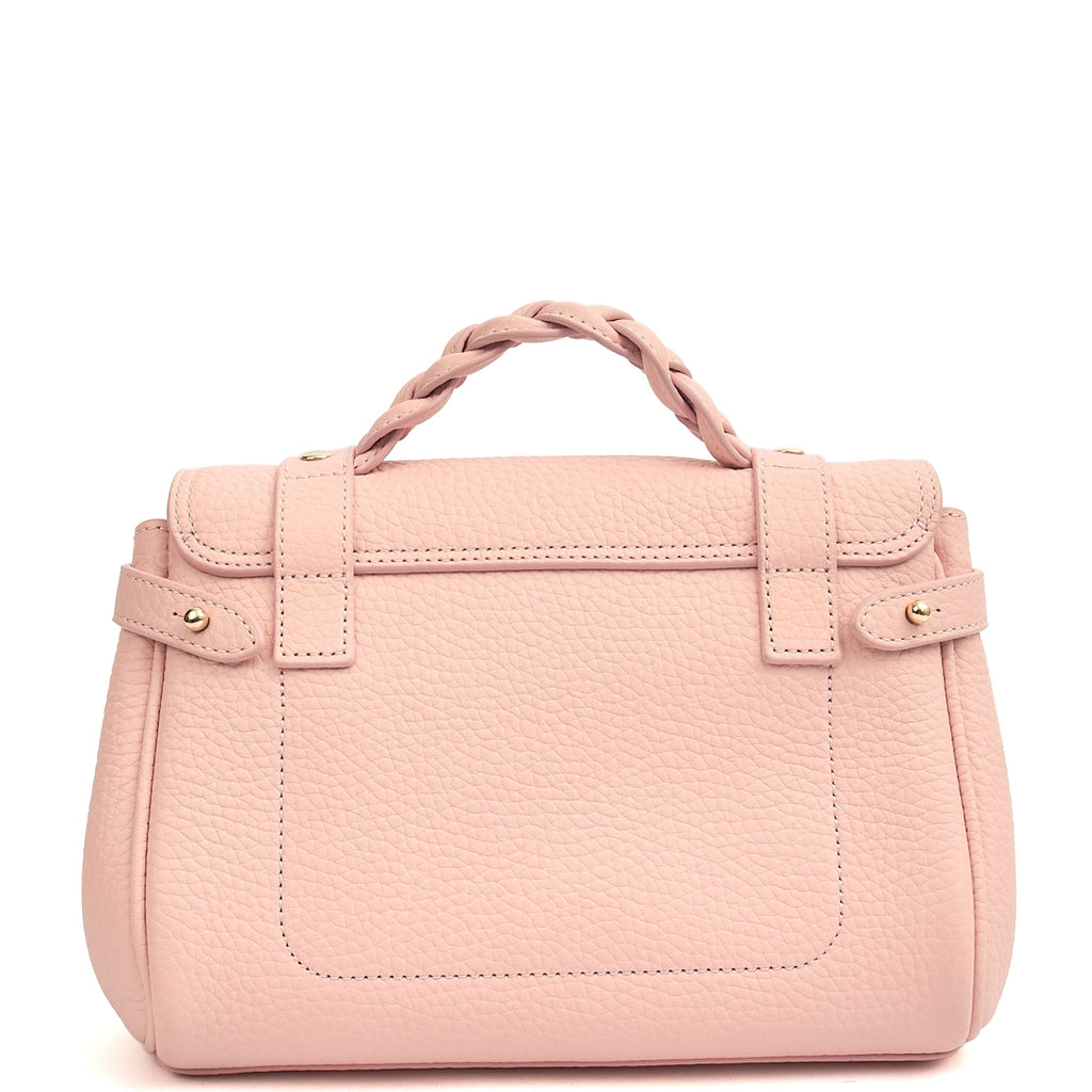Mulberry Mini Bag Alexa - Mini in Pink, Leather — Top View