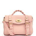 Mulberry Mini Bag Alexa - Mini in Pink, Leather — Front View