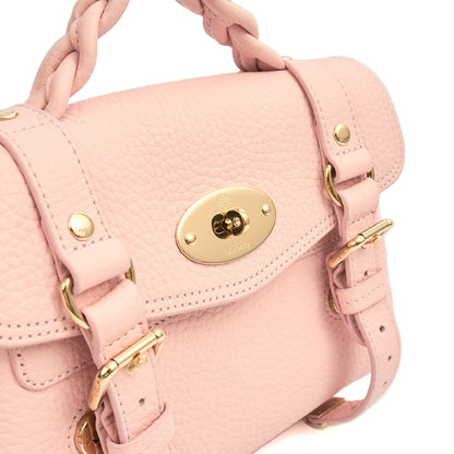 Mulberry Mini Bag Alexa - Mini in Pink, Leather — Lifestyle View