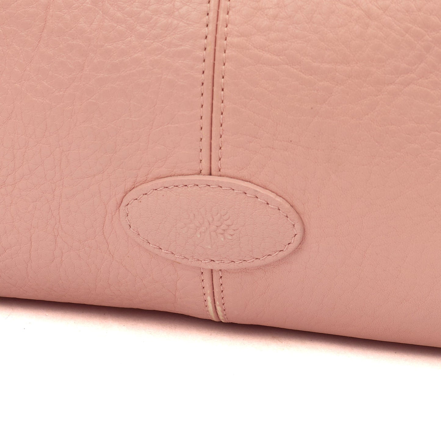 Mulberry Shoulder Bag Vintage Shoulder Bag in Pink, Leather — Lifestyle View
