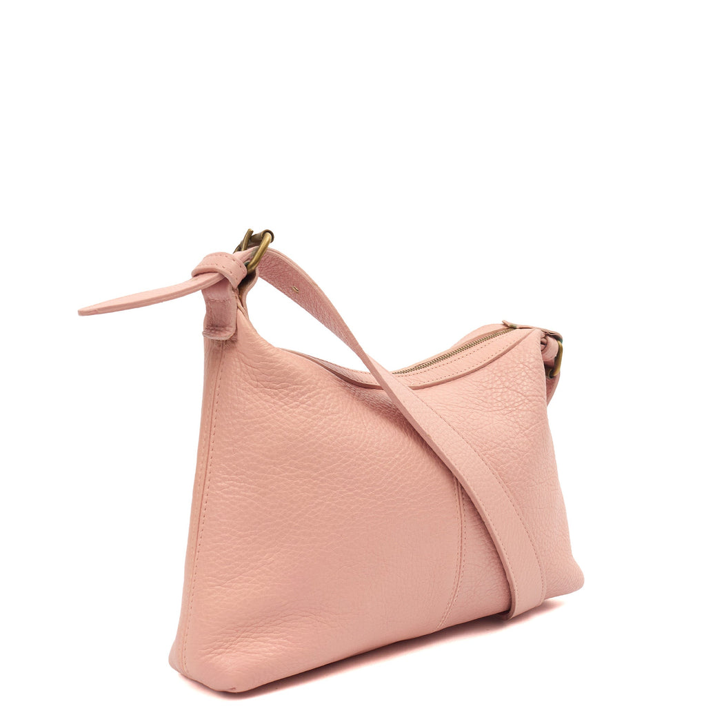 Mulberry Shoulder Bag Vintage Shoulder Bag in Pink, Leather — Top View