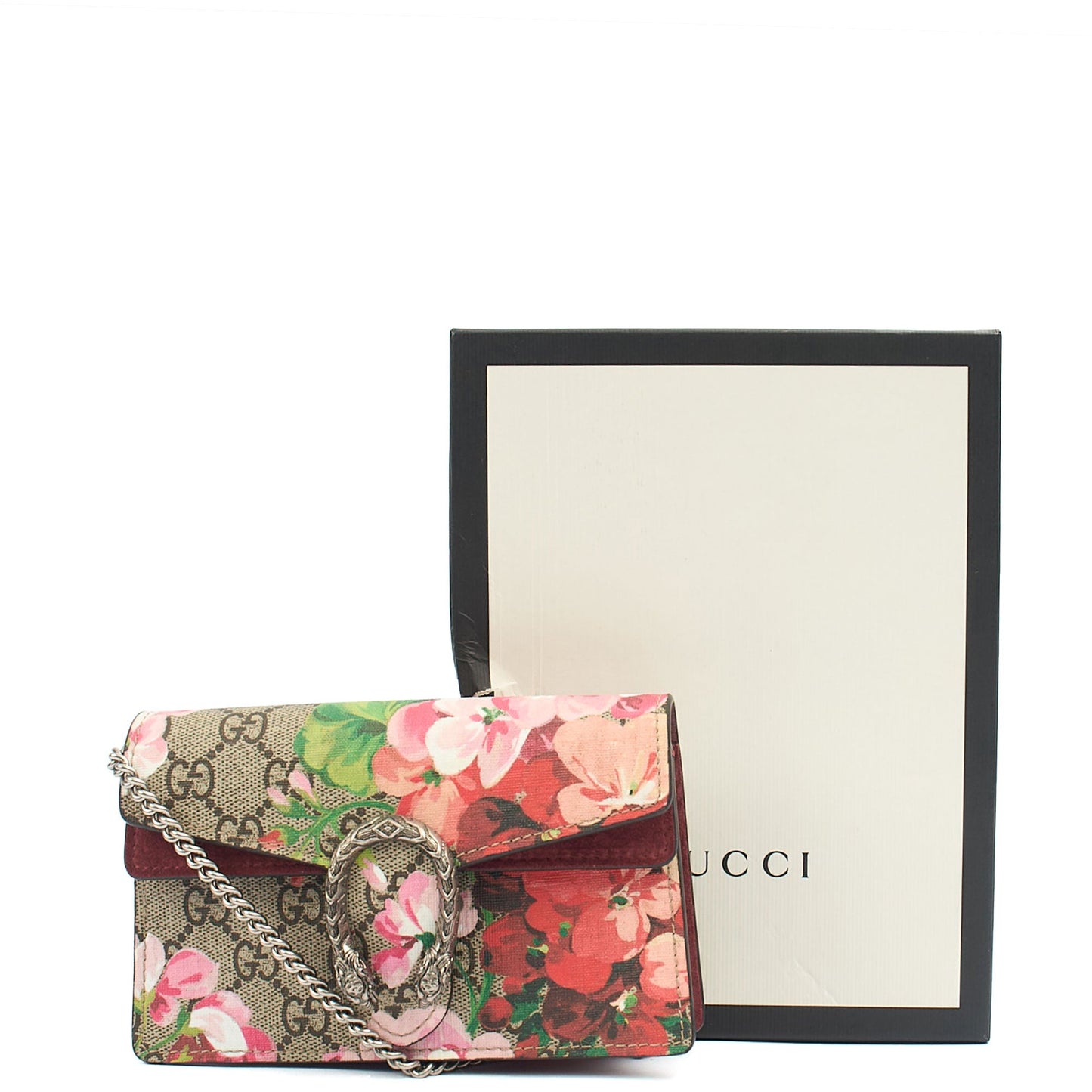 Gucci Mini Bag Dionysus - Super Mini in Neutral, Leather — Lifestyle View