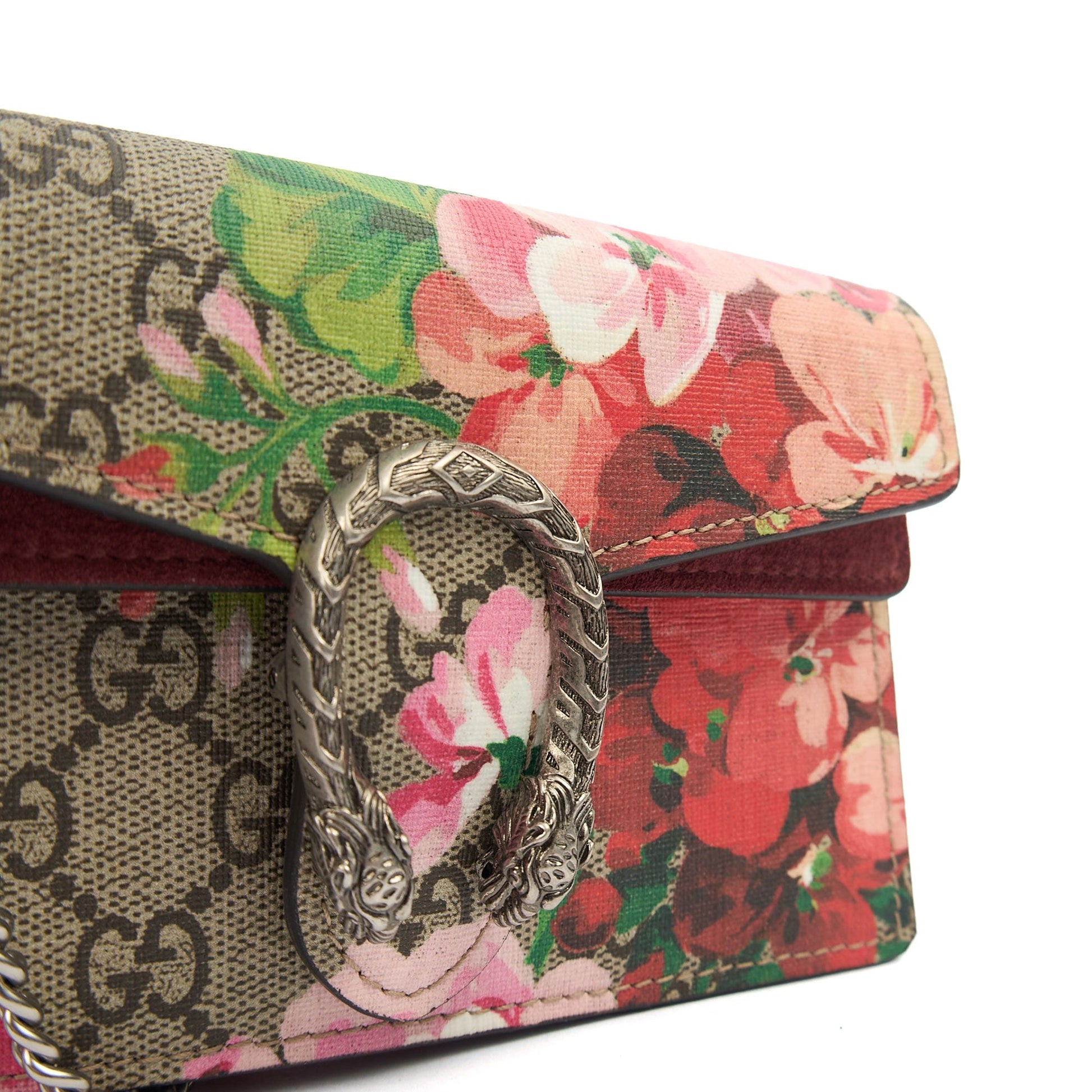 Gucci Mini Bag Dionysus - Super Mini in Neutral, Leather — Top View