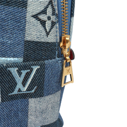 Louis Vuitton Mini Backpack Palm Springs Backpack Mini in Denim, Canvas — Alternate View 13