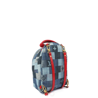 Louis Vuitton Mini Backpack Palm Springs Backpack Mini in Denim, Canvas — Alternate View 18