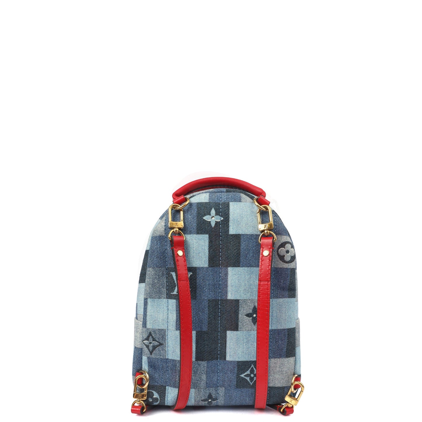 Louis Vuitton Mini Backpack Palm Springs Backpack Mini in Denim, Canvas — Alternate View 11