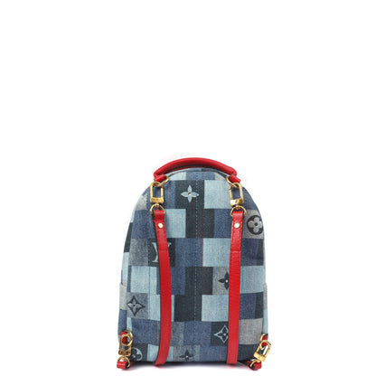 Louis Vuitton Mini Backpack Palm Springs Backpack Mini in Denim, Canvas — Alternate View 11