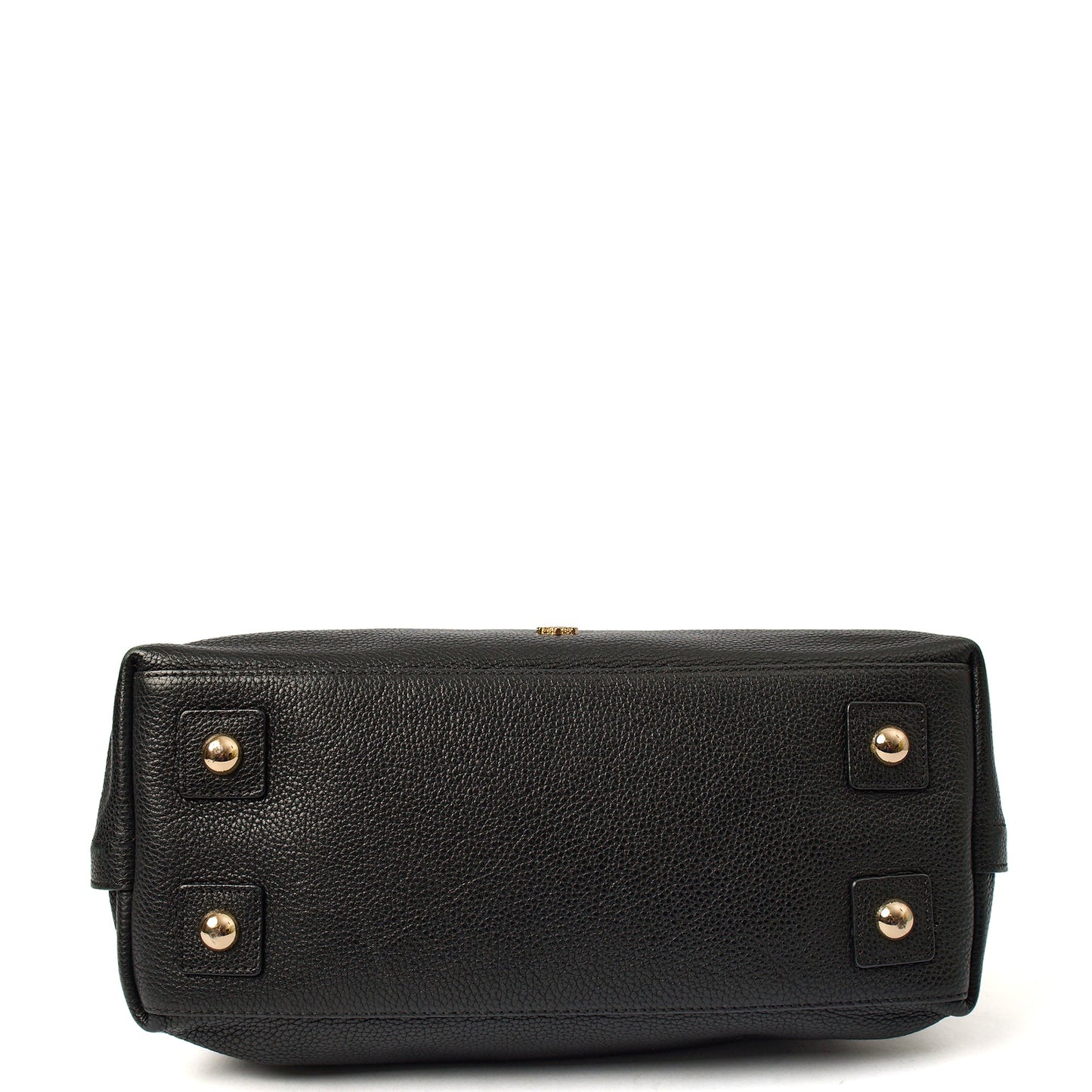 Mulberry Top Handle Alice  in Black, Calfskin Leather — Detail View