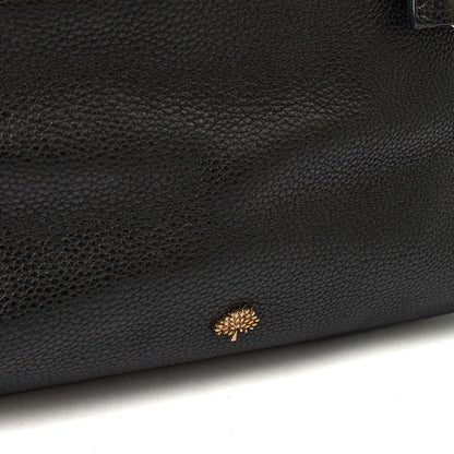Mulberry Top Handle Alice  in Black, Calfskin Leather — Lifestyle View