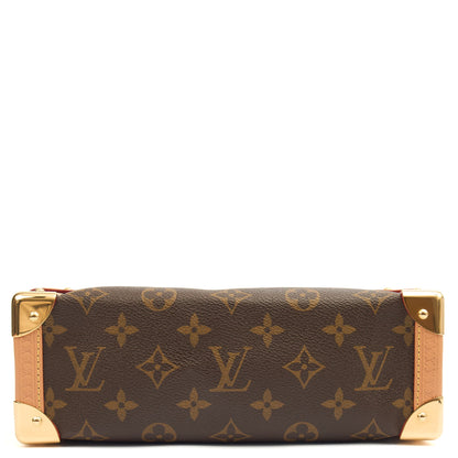 Louis Vuitton Cross Body Side Trunk MM in Monogram, Canvas — Top View