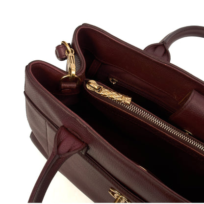 Chanel Tote Executive Shopper Tote in Red, Calfskin Leather — Alternate View 27