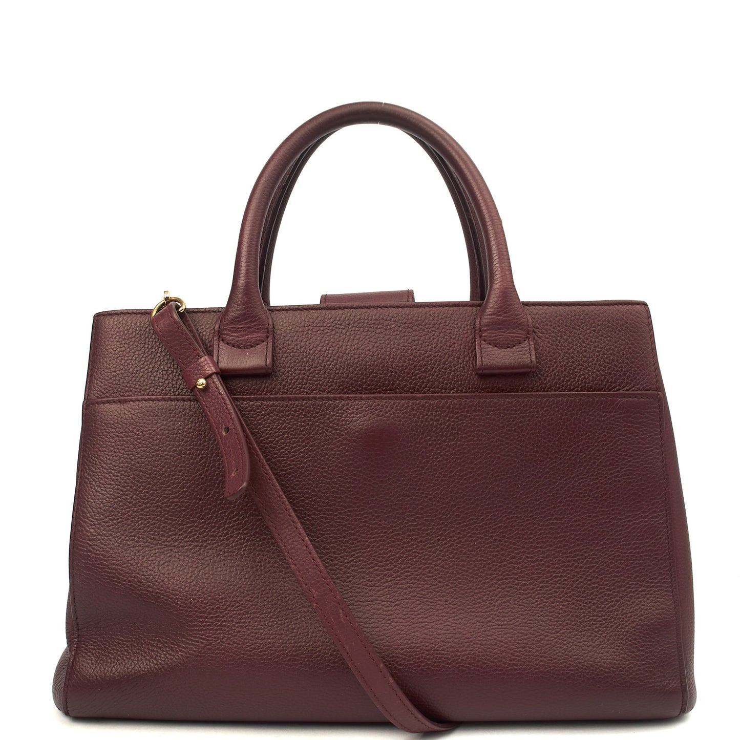 Chanel Tote Executive Shopper Tote in Red, Calfskin Leather — Alternate View 21