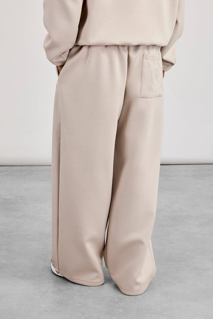 Cernucci Scuba Baggy Fit Trouser - Light Grey — S — Top View