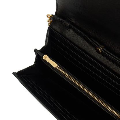 Mulberry Cross Body Wallet on Chain in Black, Calfskin Leather — Alternate View 7