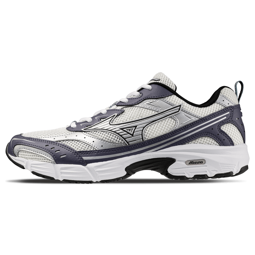 Mizuno MXR Sport 'Snow White Silver Graystone' — UK 4 | EU 36.5 | US 5 — Front View