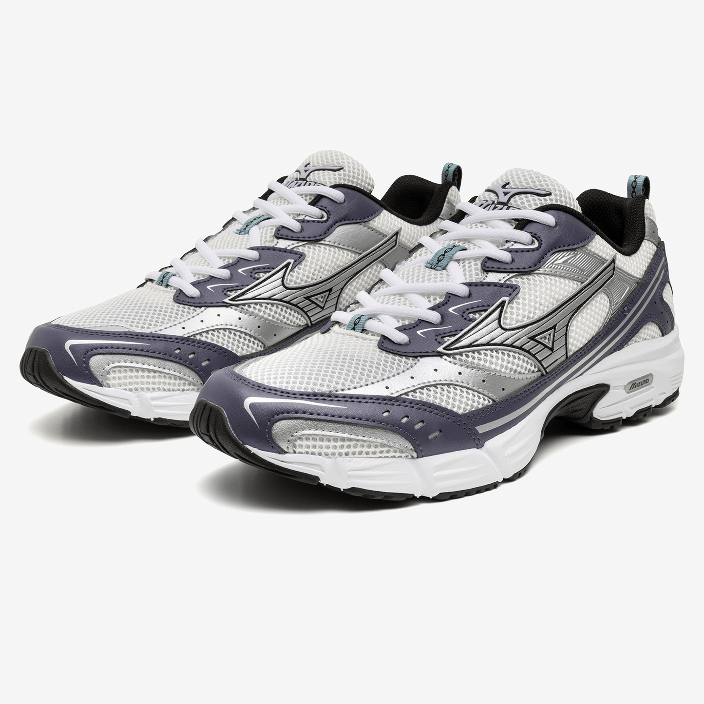 Mizuno MXR Sport 'Snow White Silver Graystone' — UK 4 | EU 36.5 | US 5 — Back View