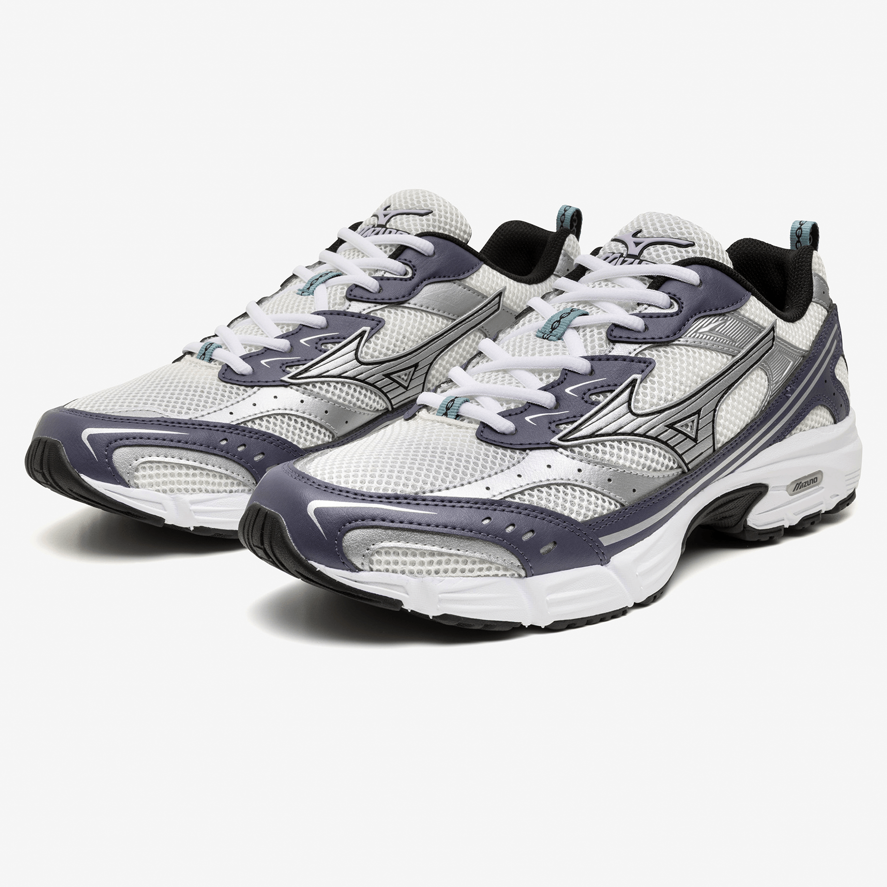 Mizuno MXR Sport 'Snow White Silver Graystone' — UK 4 | EU 36.5 | US 5 — Back View