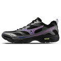 Mizuno MXR Sport 'Black Spring Crocus Metallic Gray' — UK 4 | EU 36.5 | US 5 — Front View