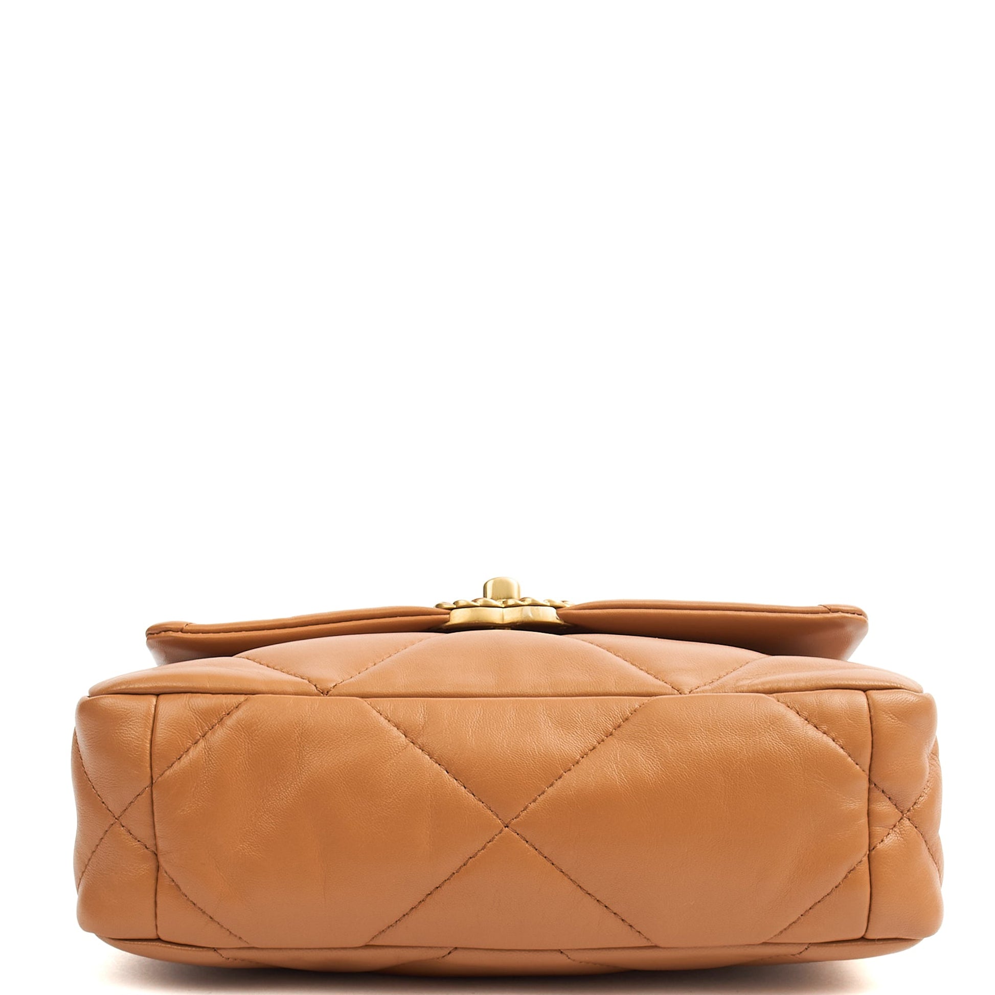 Chanel Shoulder Bag Chanel 19 in Brown, Calfskin Leather — Alternate View 13