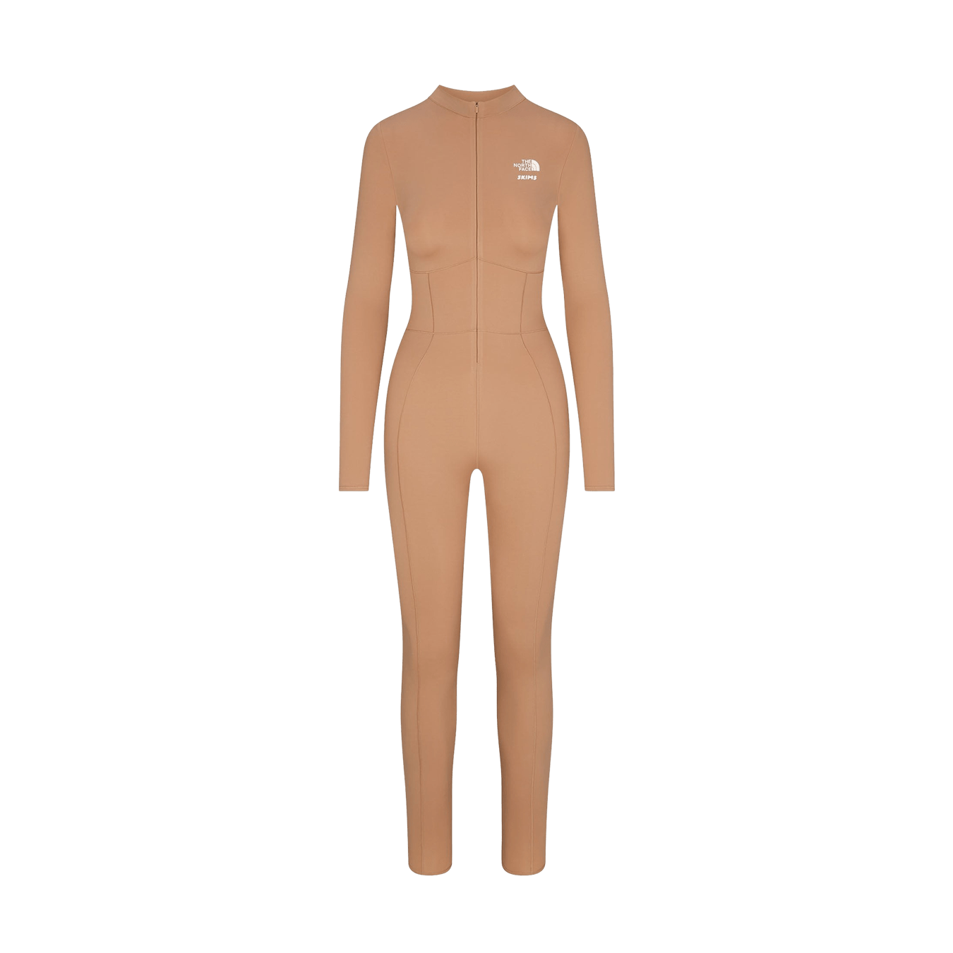 SKIMS x The North Face Refina Bodysuit 'Ochre' — XXS — Front View
