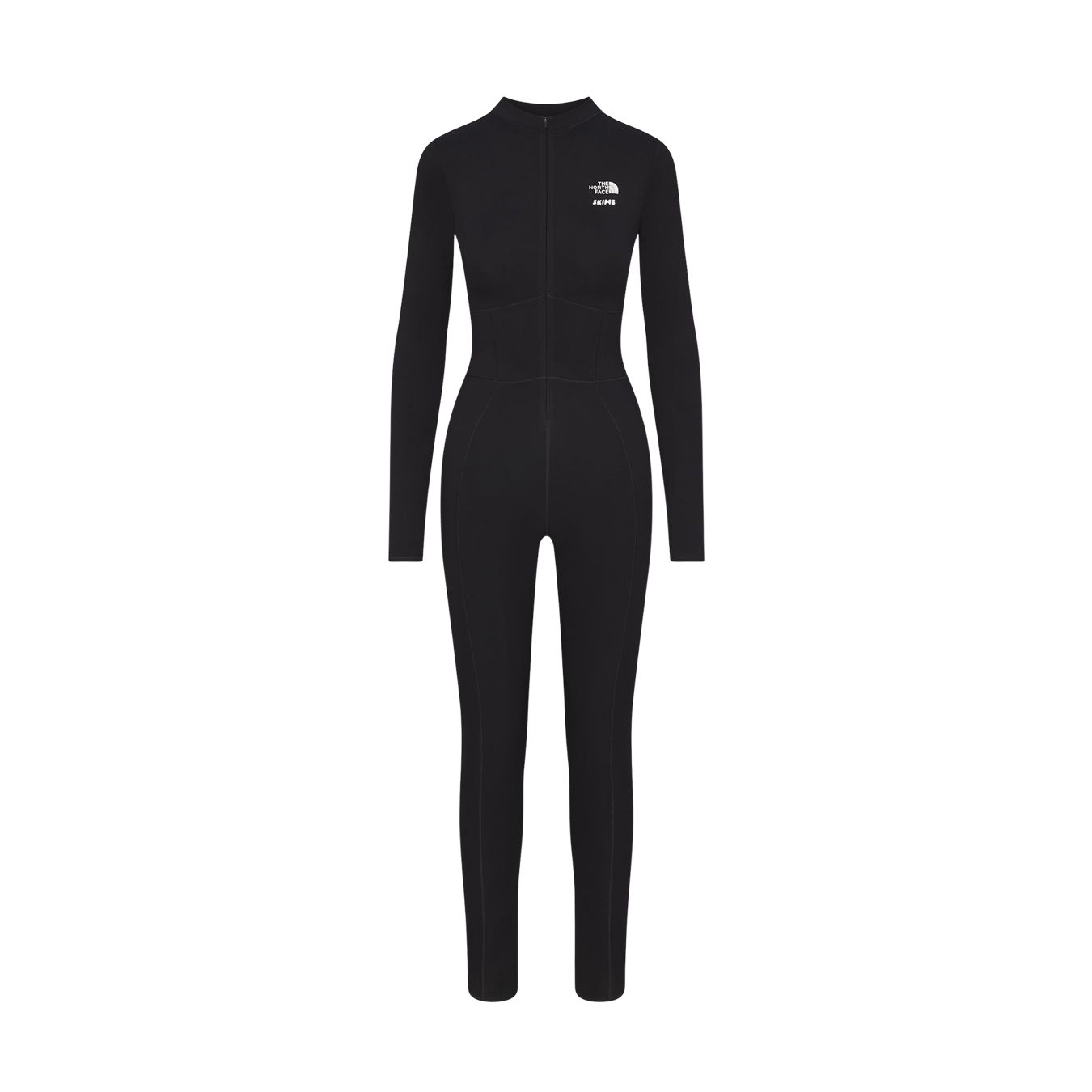 SKIMS x The North Face Refina Bodysuit 'Onyx' — XXS — Front View